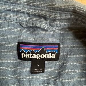 Patagonia Blue Striped Shirt